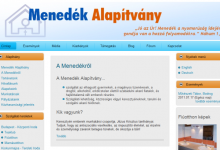 Menedék Alapítvány képernyőkép