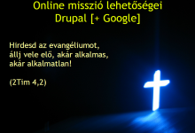 Online misszió lehetőségei - előadás vázlat