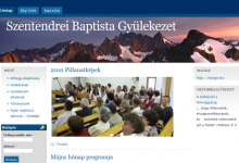 Szentendrei Baptista Gyülekezet - képernyőkép